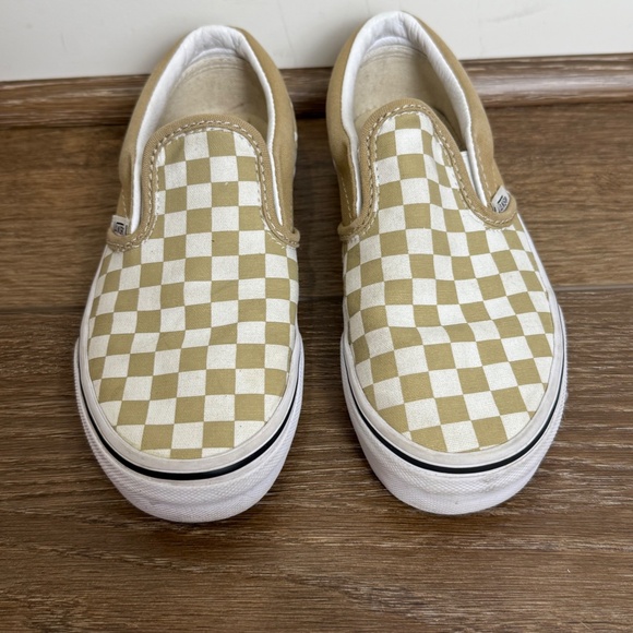 Vans Slip-On Color Theory Cornstalk Checkerboard Lifestyle Sneaker Size 2.5 - Picture 2 of 12